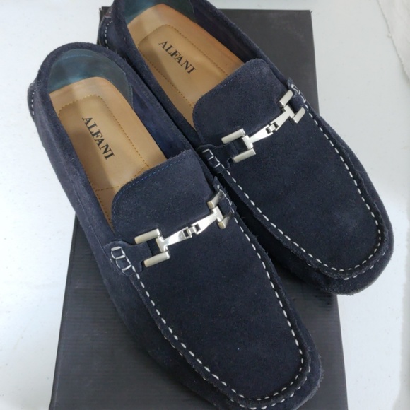 Alfani Other - Alfani merry navy mens shoes sz 10 slip on